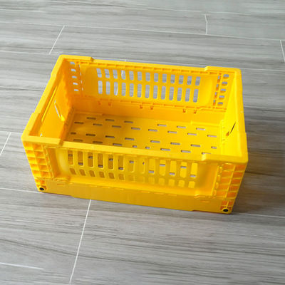 ตะกร้าเก็บของพับได้พลาสติก 5L PP ตกแต่งเดสก์ท็อป