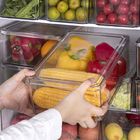 ห้องครัวตู้เย็นออแกไนเซอร์ถังขยะ BPA Free ประหยัดพื้นที่ Plastic